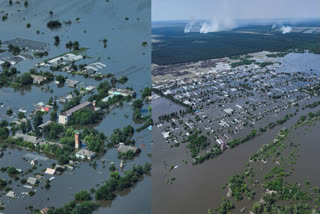 Drone footage of collapsed dam shows devastation, no evidence to back Russian claims