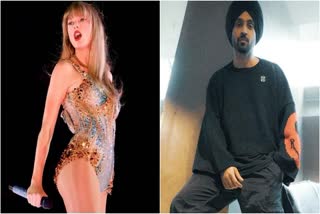 Diljit Dosanjh and Taylor Swift