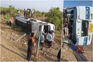Baran bus accident 50 passenger injured