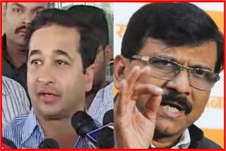 Nitesh Rane criticizes Sanjay Raut