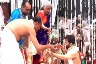 union minister nirmala sitharaman daughter gets married