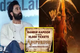 Exclusive : Ranbir Kapoor to book 10,000 tickets of Adipurush for underprivileged children