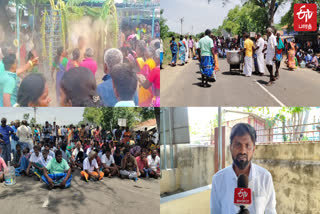 untouchability in Karur like Villupuram Scheduled caste people are barred from entering the temple Officials sealed the temple