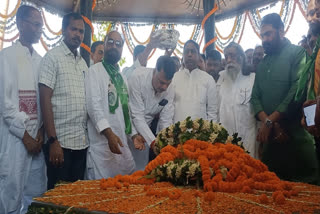 Lord Birsa Munda Martyrdom Day Leaders paid tribute