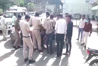 Suspicious death young man shooting Faridabad