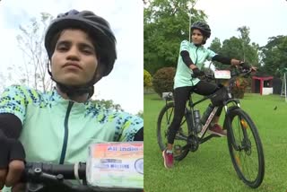 MP solo cyclist Aasha Malviya