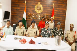 Bijapur Female Naxalite commander arrests