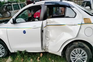 Car fell in Gangnahar