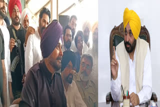 Navjot Singh Sidhu arrived at the big meeting of Panchayat Union Punjab in district Sangrur today