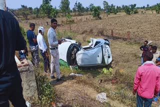 bilaspur Excise inspector died in road accident