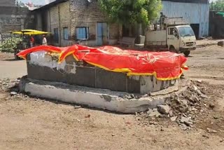 TIPU SULTAN MEMORIAL REMOVED IN DHULE