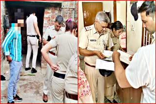 Police raid in Rohtak