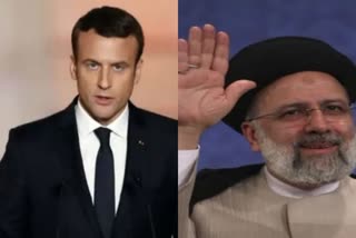 ایران اور فرانس کے صدر نے دوطرفہ تعلقات کی توسیع پر تبادلہ خیال کیا