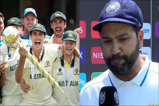 Australia Team and Rohit Sharma