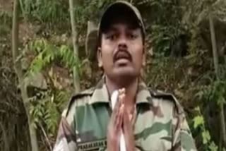 army jawan shared pain on twitter video