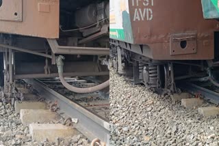 Train derails in Chennai