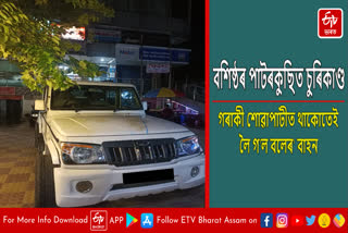 Car theft incident in Bashishtha