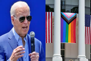 Biden marks LGBTQ+ Pride Month with celebration on White House Lawn