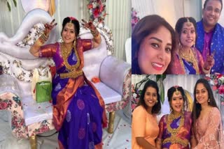 tv actress lahari baby shower photos