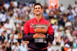 Sports  novak djokovic  French Open 2023  French Open  Novak Djokovic vs Casper Ruud  Novak Djokovic beats Casper Ruud  Grand Slam  Novak Djokovic win record 23rd Grand Slam title  ഫ്രഞ്ച് ഓപ്പണ്‍ കിരീടം നൊവാക് ജോക്കോവിച്ചിന്  നൊവാക് ജോക്കോവിച്ചിന്  കാസ്‌പർ റൂഡ്  Casper Ruud  French Open final 2023 result  Djokovic  ജോക്കോവിച്ച്