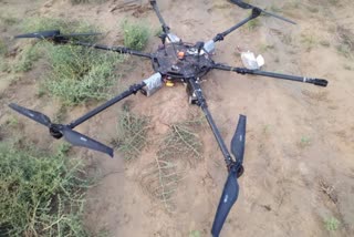 BSF shot down a drone: ભારત-પાકિસ્તાન બોર્ડર પર પાક ડ્રોનની મુવમેન્ટ, BSFએ ડ્રોનને તોડી પાડ્યું