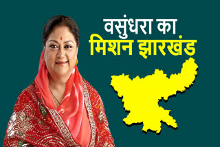 Vasundhara Raje Jharkhand visit