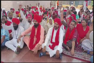 Protest by Valmiki Samaj against Punjab Government in Amritsar
