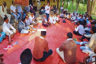Sarva Adivasi Samaj protest
