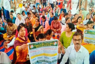 bureaucrats protest in Berhampur