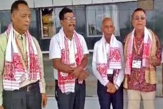 Four member delegation from Assam to the UN welcomed in Dibrugarh