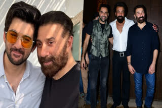 The Deol family comes together for Sunny's son Karan's pre-wedding festivities