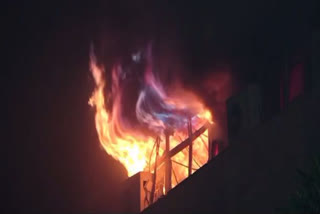 بھوپال میں سرکاری دفتر میں زبردست آتشزدگی
