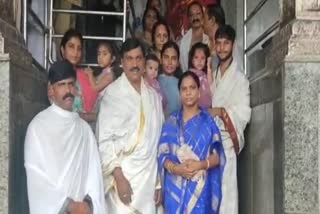 mla-janardana-reddy-visited-dharmasthala-manjunath-temple