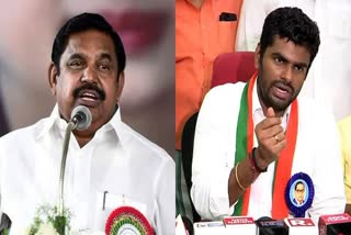 AIADMK  BJP  AIADMK and Tamil Nadu BJP  K Palaniswami  BJP chief K Annamalai  K Annamalai controversy  J Jayalalithaa  clash between AIADMK BJP  ജെ ജയലളിത  ജെ ജയലളിതക്കെതിരായ പരാമർശം  എഐഎഡിഎംകെ  ബിജെപി  കെ അണ്ണാമലൈ  കെ പളനിസ്വാമി