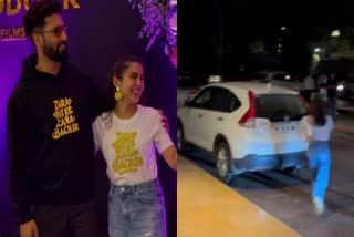 viral video of sara ali khan