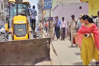 campaign against encroachment in Rohtas