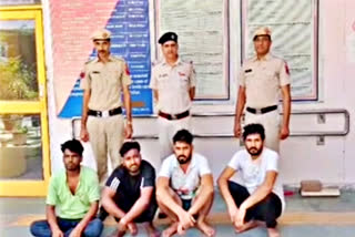 Thief gang caught in sonipat