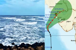 gujarat preps for Biparjoy cyclone  Gujarat preps for Biparjoy cyclone  Biparjoy cyclone  Gujarat news updates  latest news in Gujarat  ഗുജറാത്തില്‍ തീരം തൊടാനൊരുങ്ങി ബിപര്‍ജോയ്‌  വ്യാപക നാശനഷ്‌ടമുണ്ടാകുമെന്ന് ഐഎംഡി  കനത്ത ജാഗ്രത നിര്‍ദേശം  ഐഎംഡി  ബിപര്‍ജോയ്‌ ചുഴലിക്കാറ്റ്  ബിപര്‍ജോയ്‌ ചുഴലിക്കാറ്റ് ഗുജറാത്ത് തീരത്തേക്ക്