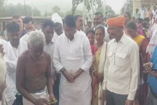 Rameshwar Oraon visited peshrar