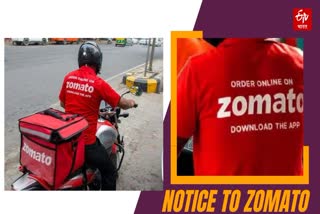 Notice to Zomato for caste related ad