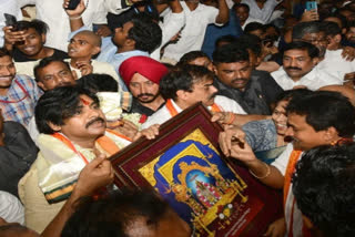 Pawan Kalyan at Annavaram