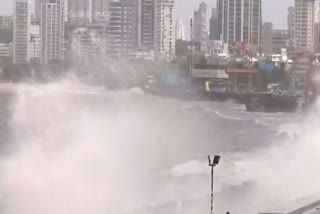 A cyclone in Gujarat, ripples in Mumbai: As Biparjoy shows signs of intensity, high tide hits Mumbai's Marine Drive