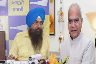 In Chandigarh, Punjab government spokesperson Malvinder Kang targeted the governor