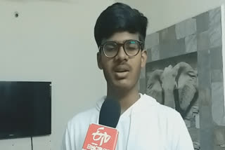 Prabanjan J. speaking to ETV Bharat