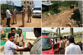 Clash between YCP leaders over mud quarry
