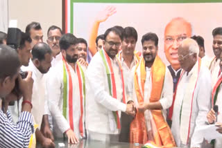 BRS leader Srihari Rao joined Congress