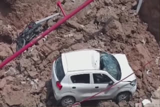 parking-place-collapse-in-panjab-vehicles-damaged-after-parking-area-collapse-viral-video