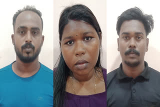 Honey trap in ramamangalam ernakulam  Honey trap in ramamangalam  ramamangalam ernakulam  Honey trap  Honey trap accused arrested  ഹണി ട്രാപ്പ്  ഹണി ട്രാപ്പ് എറണാകുളം  എറണാകുളം രാമമംഗലം  എറണാകുളം രാമമംഗലം ഹണി ട്രാപ്പ്  ഡേറ്റിങ് ആപ്പ്  യുവാവിനെ തട്ടിക്കൊണ്ടുപോയി പണം കവർന്നു  യുവാവിനെ തട്ടിക്കൊണ്ടുപോയി