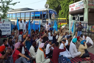 PRTC employees protested