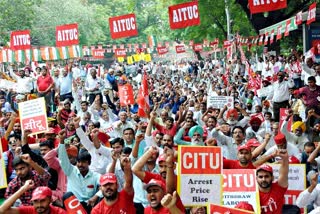 "We call upon the working class and trade unions of all affiliations to make the programme of Nationwide Protest Day on 3rd July 2020 a massive success throughout the country...," a joint statement by the ten central trade unions said.
